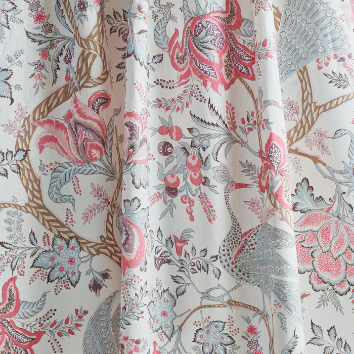 Schumacher Aveline Linen Rose Fabric 180051