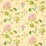 Schumacher Vasily Linen Green And Yellow Fabric Sample 180082