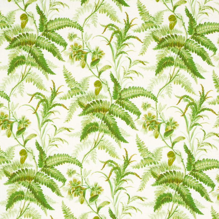 Schumacher Myers Fern Linen Tropical Fabric 180100