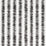 Schumacher Cardiogram Charcoal Fabric Sample 180180