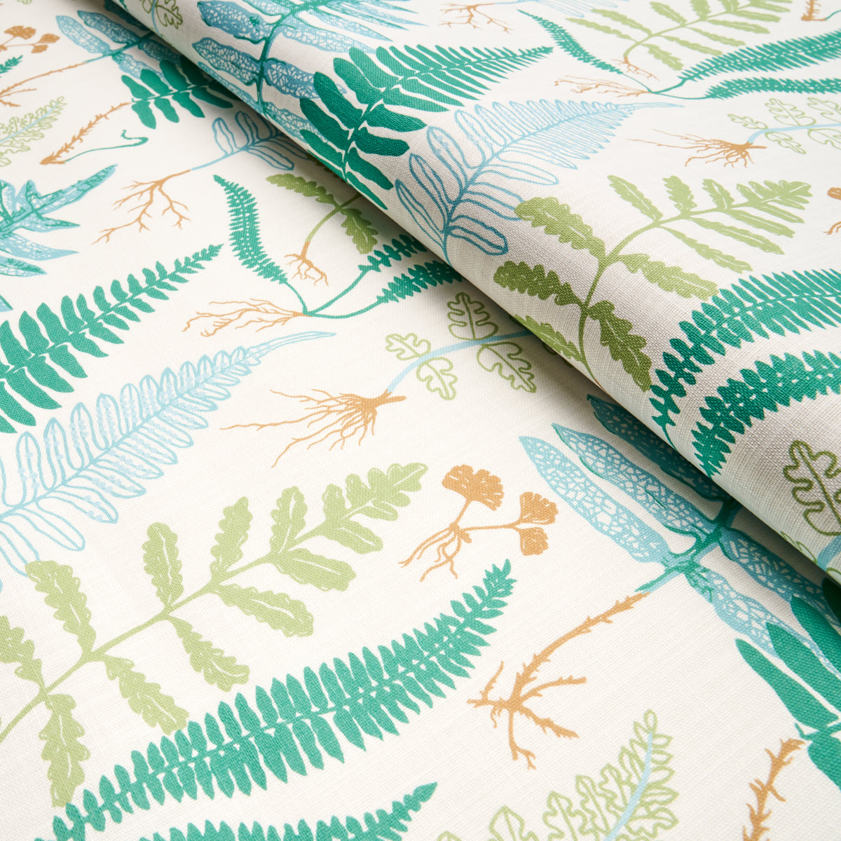 Schumacher Halcott Indoor/Outdoor Aqua Fabric Sample 180211