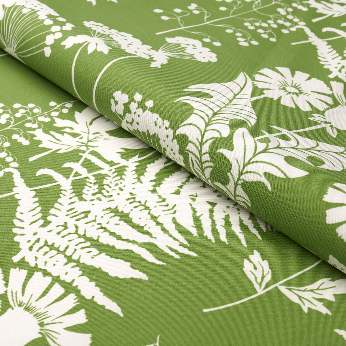 Schumacher Spring Floral Indoor/Outdoor Green Fabric 180221