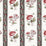 Schumacher Ariana Floral Stripe Chelsea Garden Fabric Sample 180242