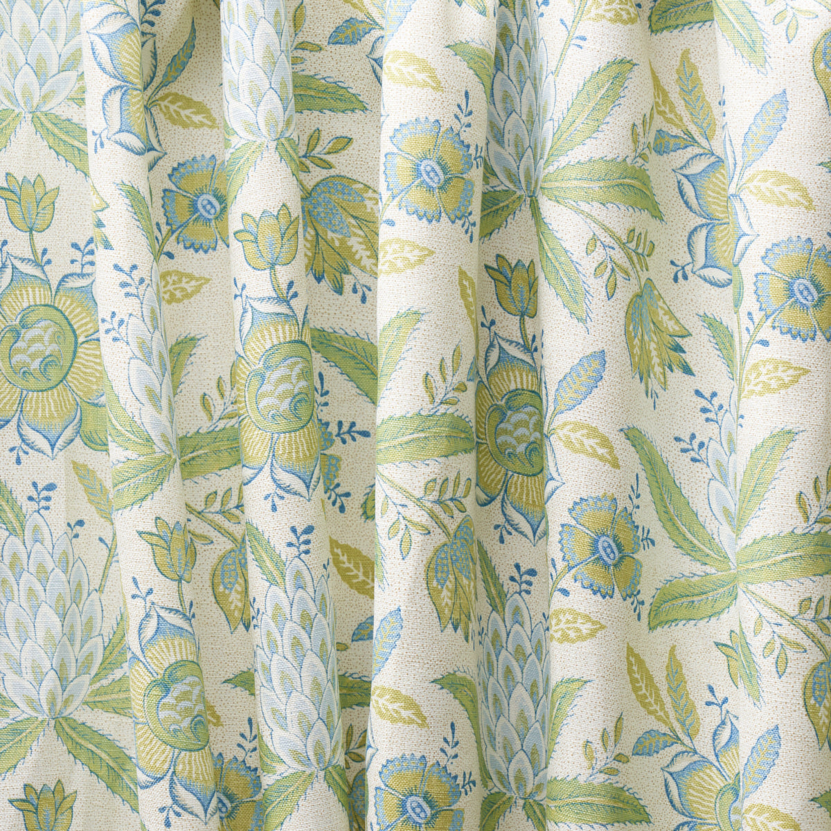 Schumacher Lafayette Botanical Moss Fabric 180253