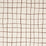 Schumacher Painterly Windowpane Brown Fabric 180291