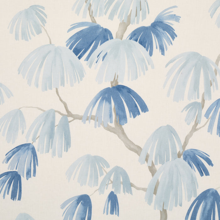 Schumacher Weeping Pine Slate Fabric 180350