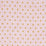 Schumacher Otis Hand Print Pink & Gold Fabric Sample 180372