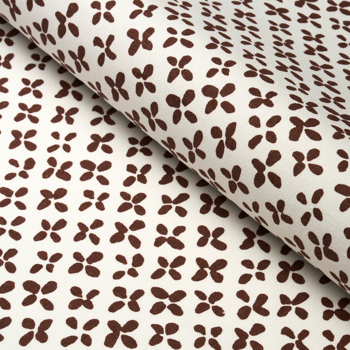 Schumacher Emerson Brown Fabric 180380