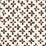 Schumacher Emerson Brown Fabric Sample 180380