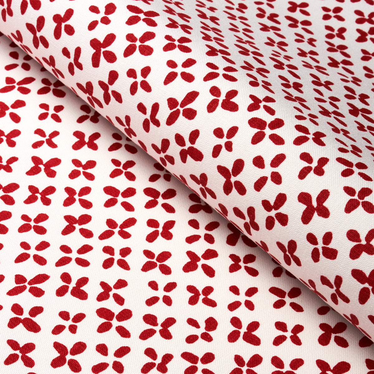 Schumacher Emerson Red Fabric 180382