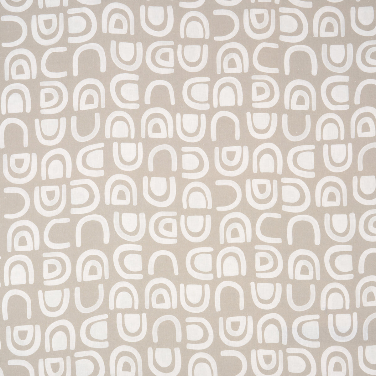 Schumacher Threshold Printed Linen Ginger Fabric 180420