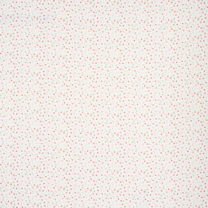 Schumacher Bloomwind Performance Linen Pink Fabric Sample 180430