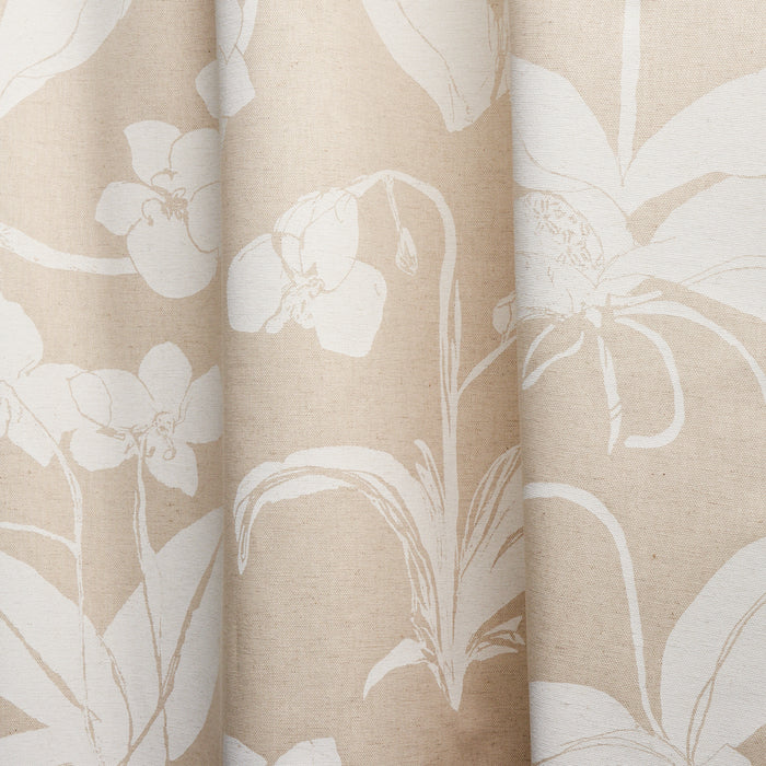 Schumacher Orchids Have Dreams Light Neutral Fabric 180511