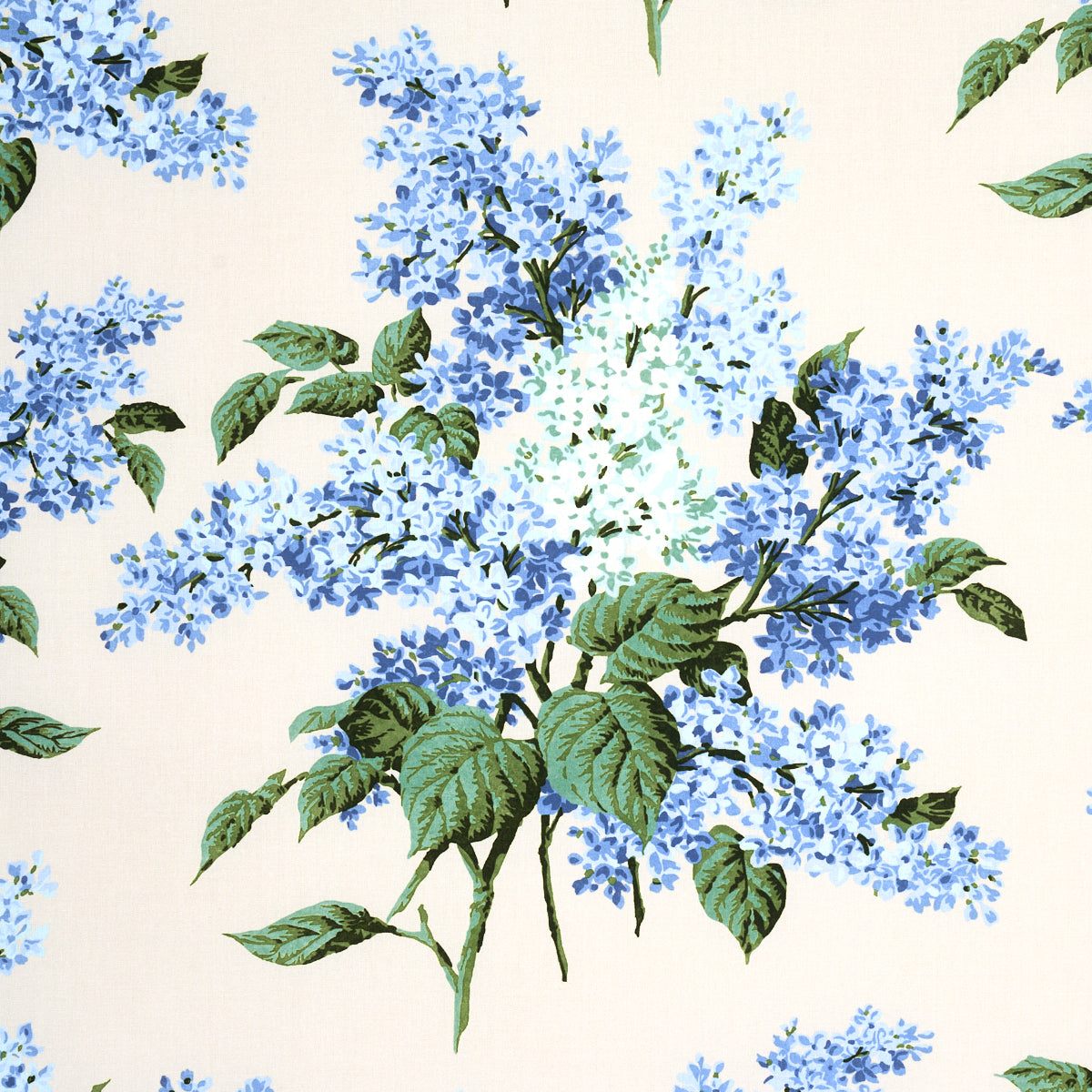 Schumacher Proust's Lilacs Blue Fabric 180620