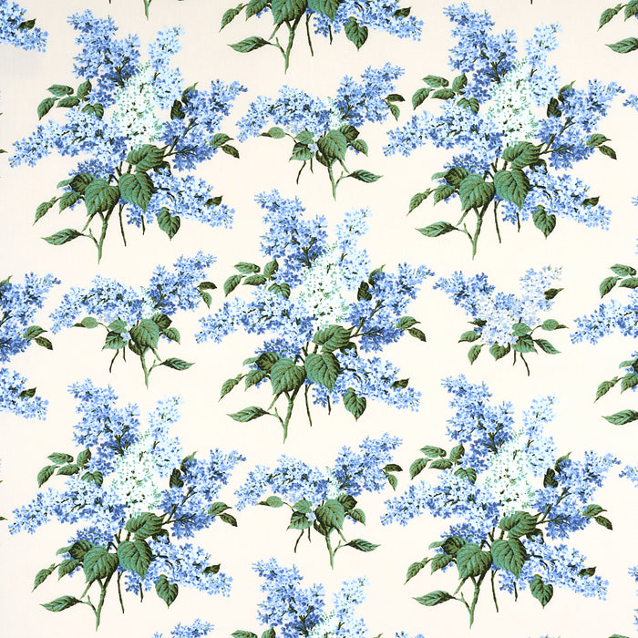 Schumacher Proust's Lilacs Blue Fabric 180620