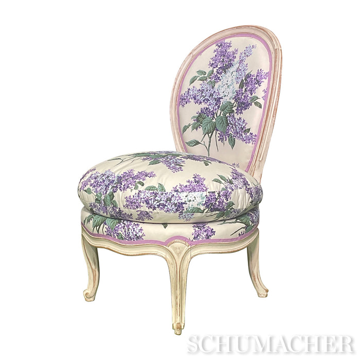 Schumacher Proust's Lilacs Purple Fabric 180621