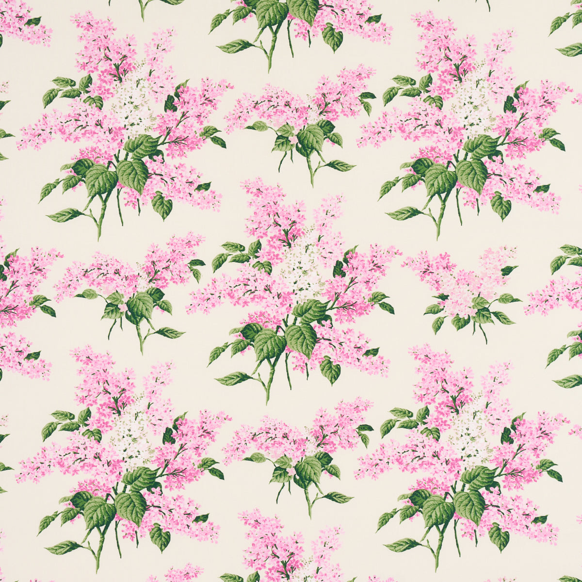 Schumacher Proust's Lilacs Pink Fabric Sample 180622