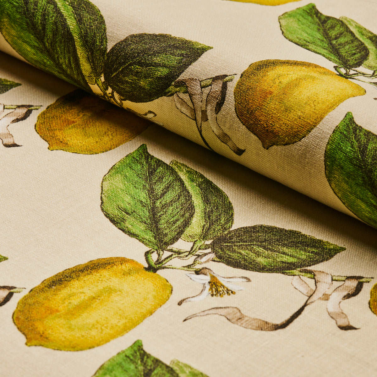 Schumacher Le Citron Natural Fabric 180632