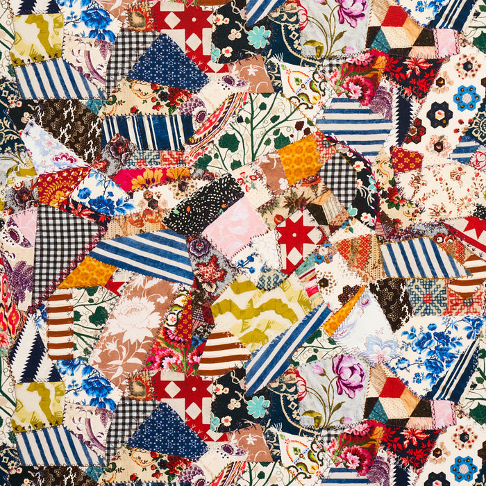 Schumacher Hotch Potch Crazy Quilt Document Fabric 180650