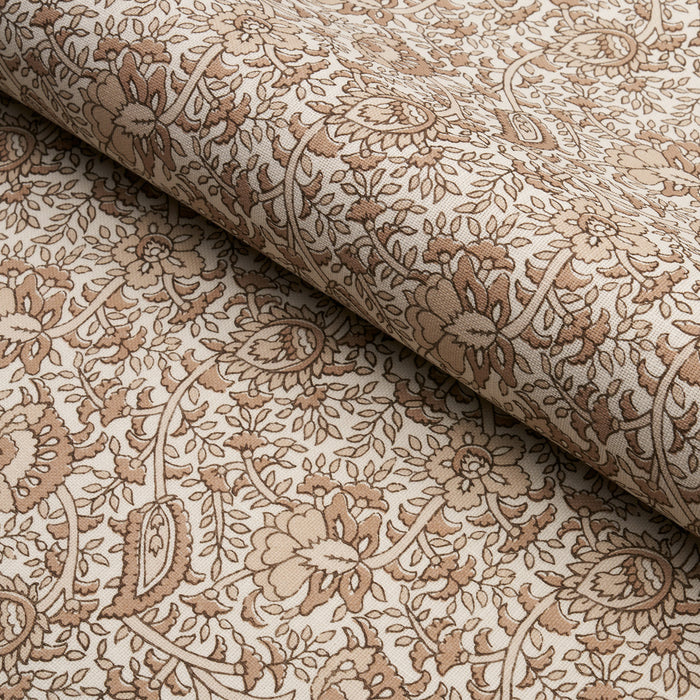 Schumacher Daisy Indoor/Outdoor Neutral Fabric 180712