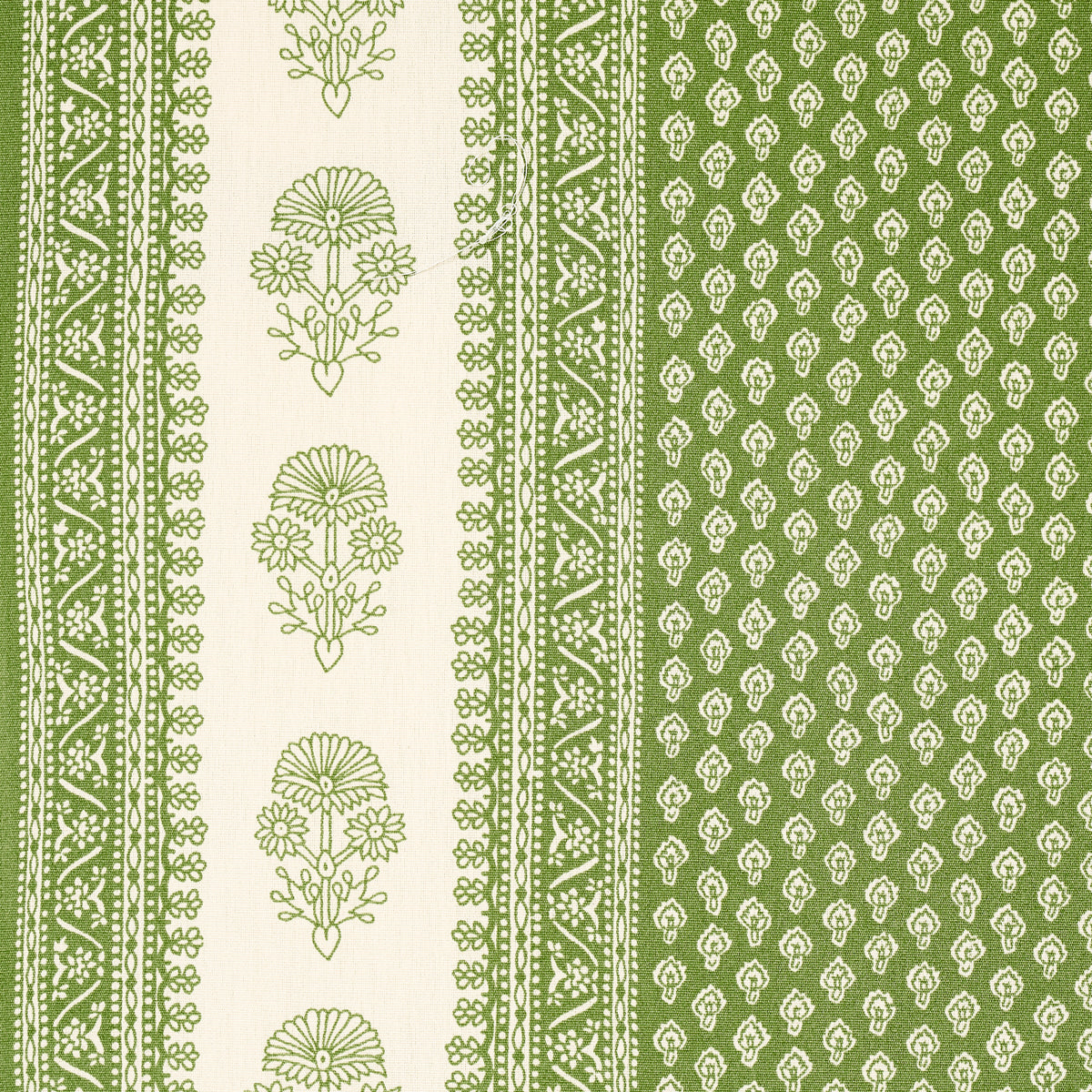 Schumacher Hyacinth Indoor/Outdoor Leaf Green Fabric 180731