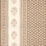 Schumacher Hyacinth Indoor/Outdoor Neutral Fabric Sample 180732