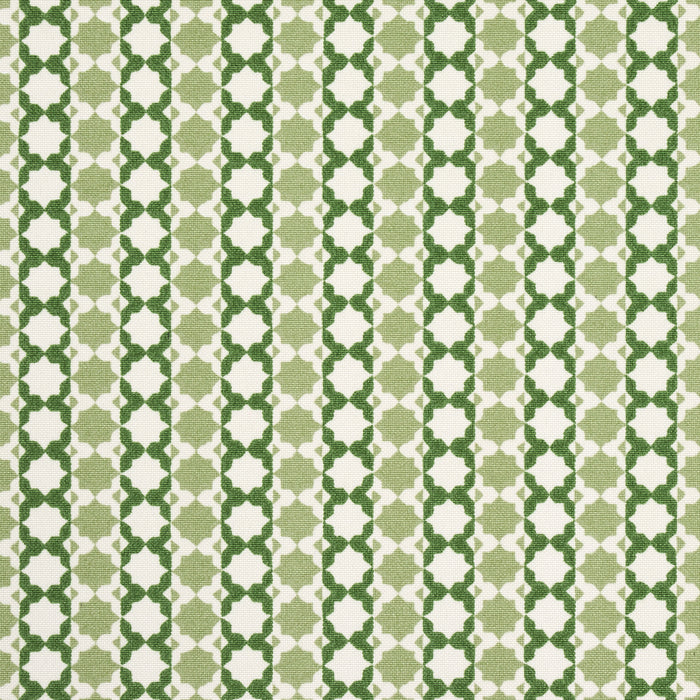 Schumacher Posy Indoor/Outdoor Leaf Green Fabric Sample 180751