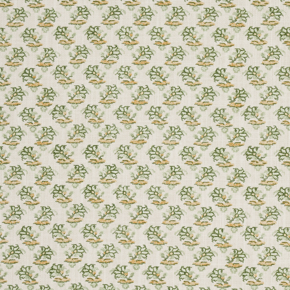 Schumacher Oleander Indoor/Outdoor Leaf Green Fabric 180761