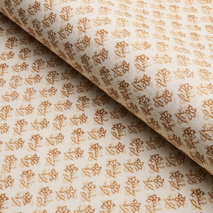 Schumacher Oleander Indoor/Outdoor Neutral Fabric 180762