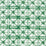 Schumacher Portail Francais Indoor/Outdoor Emerald Fabric Sample 180771