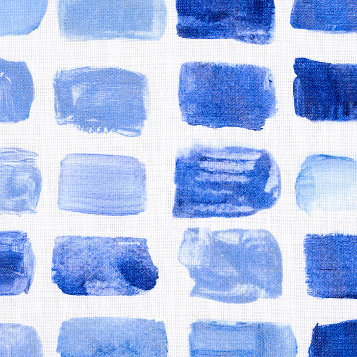 Schumacher Palette Indoor/Outdoor Lapis Fabric Sample 180780