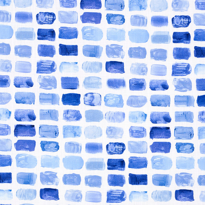 Schumacher Palette Indoor/Outdoor Lapis Fabric 180780