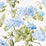 Schumacher Summer Hydrangea Blue Hydrangea Fabric 180822