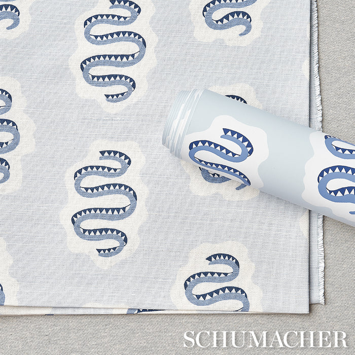 Schumacher Elsa Moonstone Fabric Sample 180862