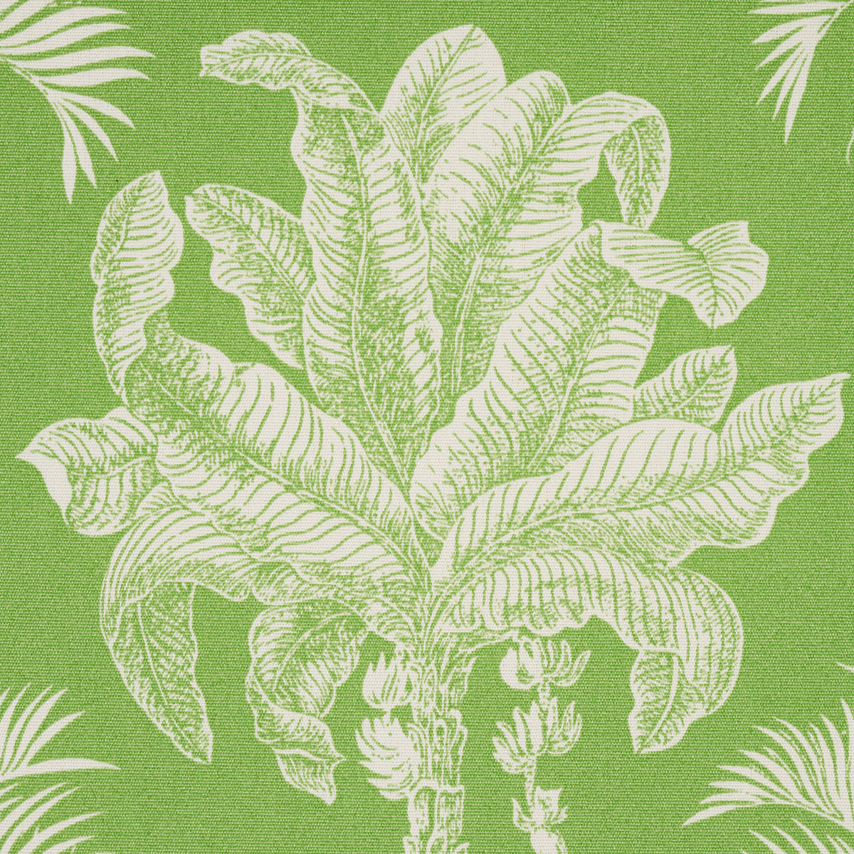 Schumacher Grand Palms Indoor/Outdoor Green Fabric 180960