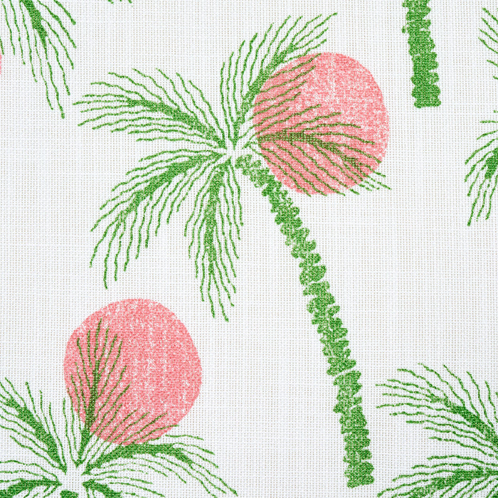 Schumacher Clarabella Palm Indoor/Outdoor Tropical Fabric Sample 181011