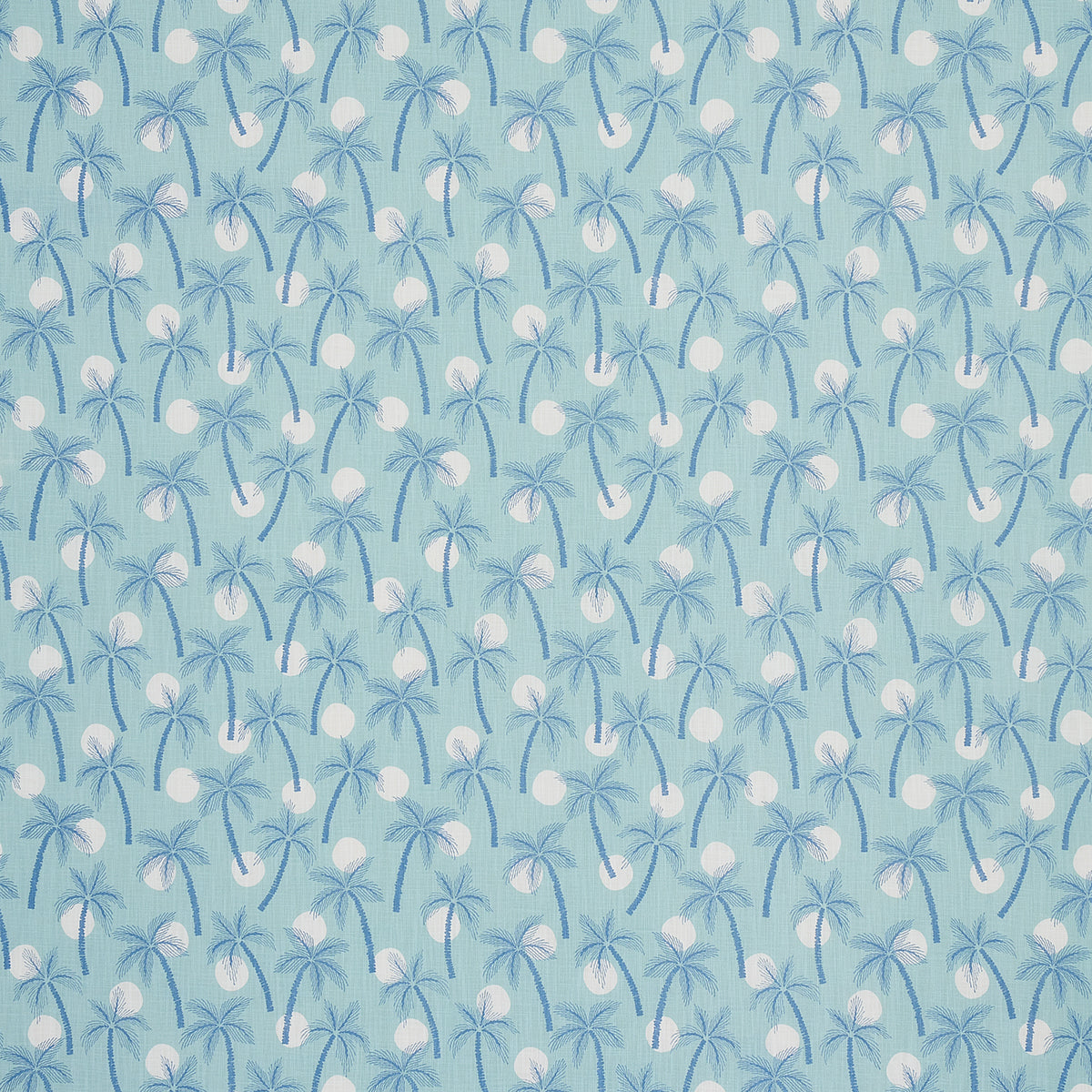 Schumacher Clarabella Palm Indoor/Outdoor Pool Fabric 181012