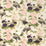 Schumacher Lady Hollyhock Creme Fabric 181040