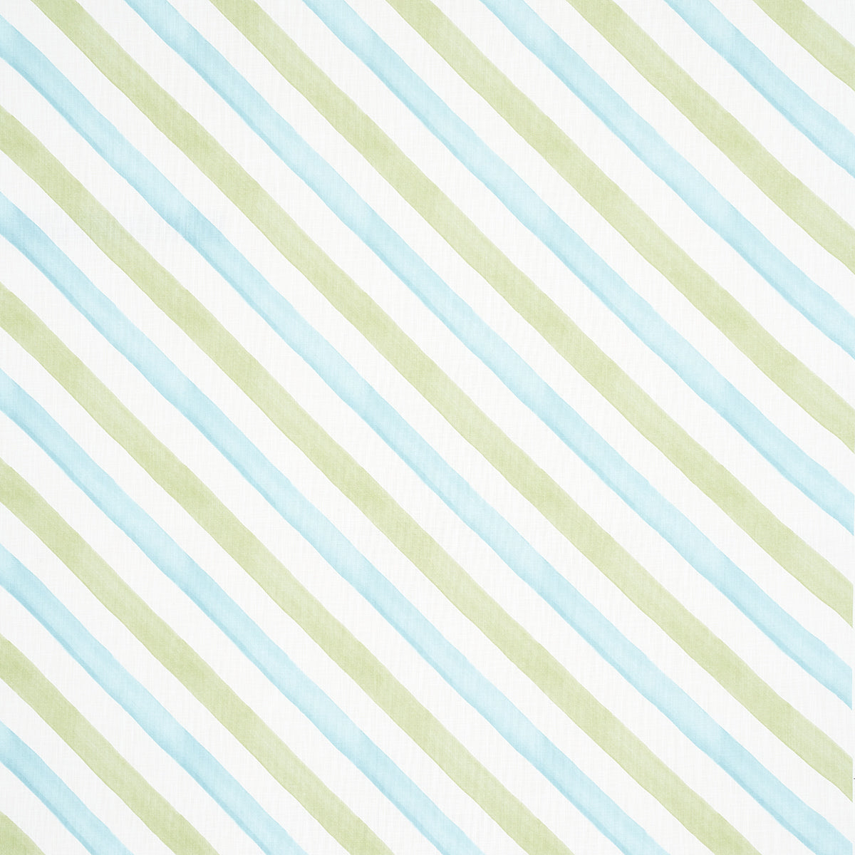 Schumacher Seaside Stripe Indoor/Outdoor Kiwi Fabric 181261