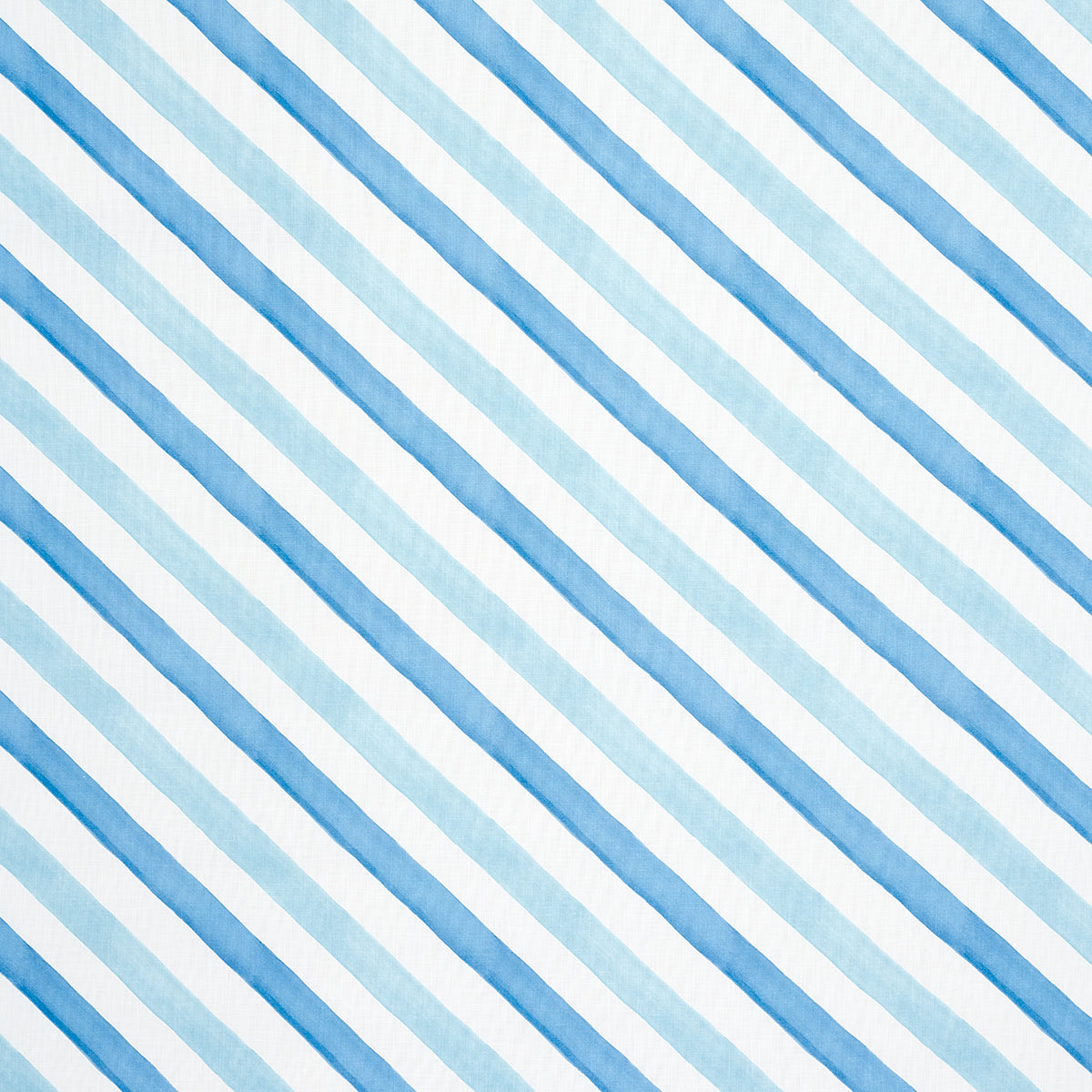 Schumacher Seaside Stripe Indoor/Outdoor Ocean Fabric 181262