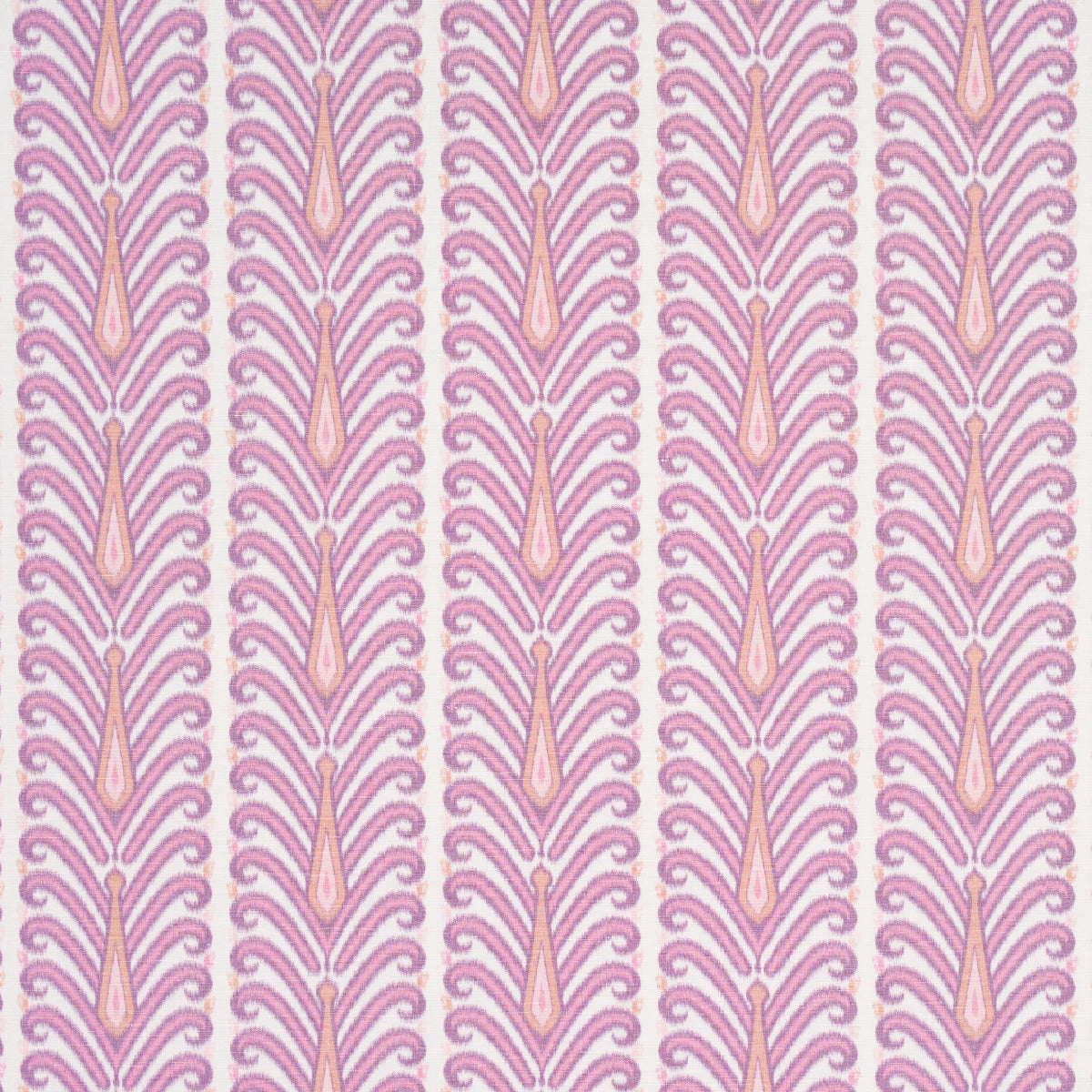 Schumacher Augustine Ikat Fuchsia Fabric 181272