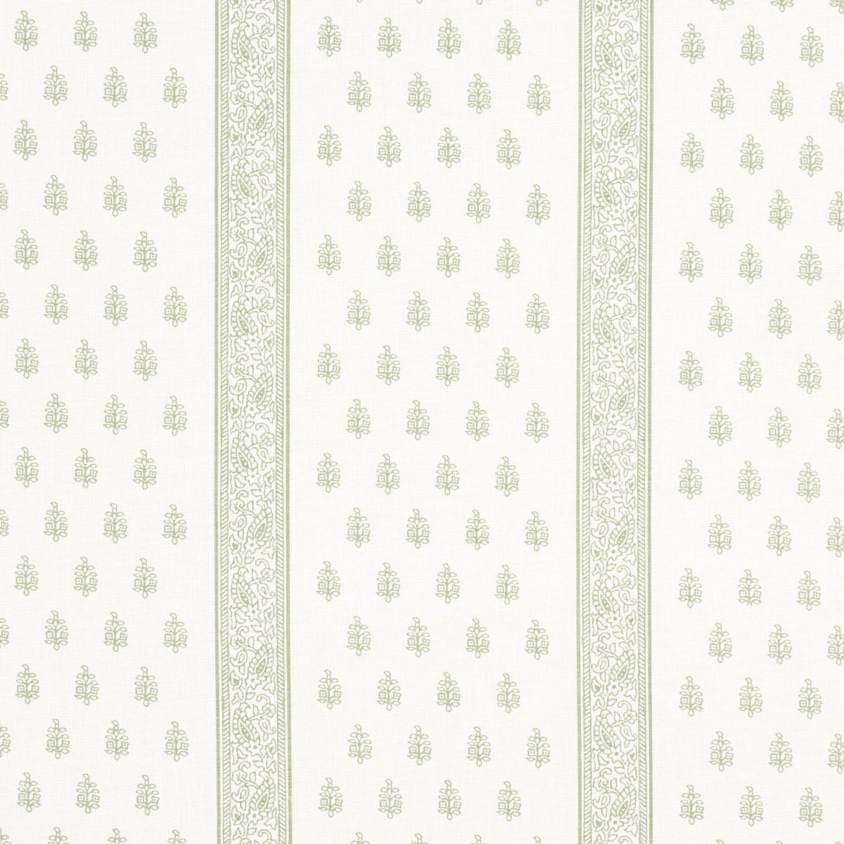 Schumacher Katsura Stripe Leaf Fabric 181332