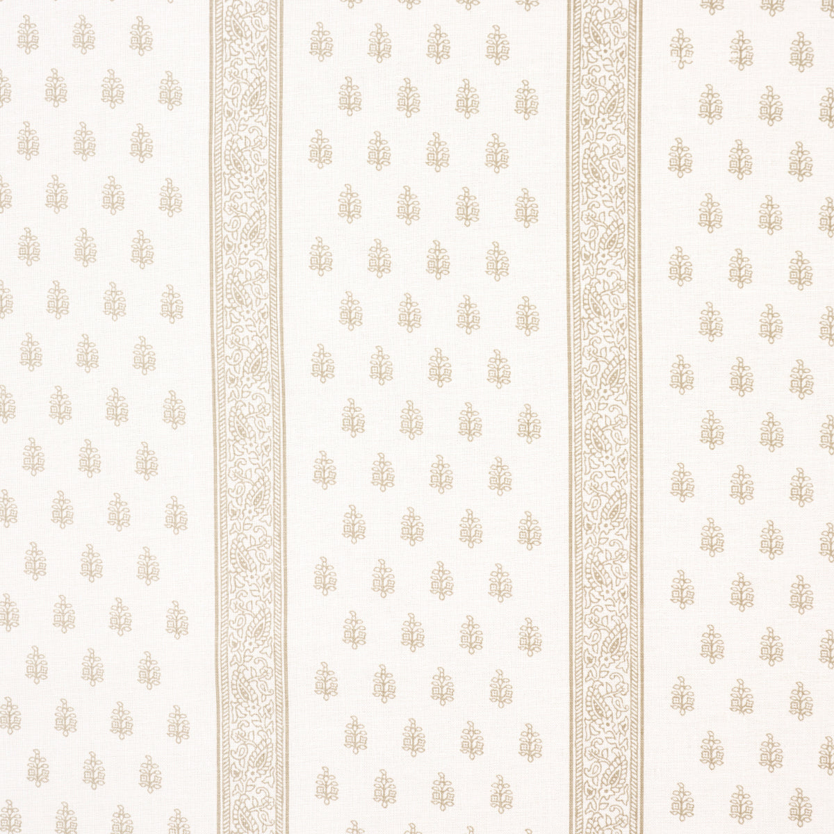 Schumacher Katsura Stripe Sand Fabric 181333