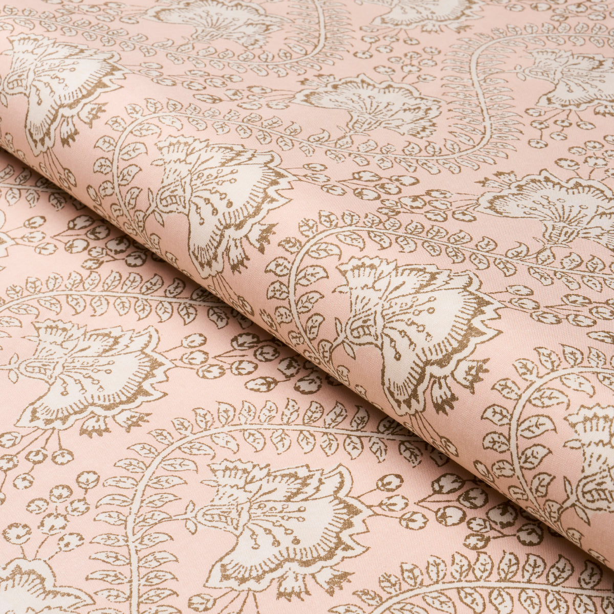 Schumacher Tombay Blush Fabric 181343