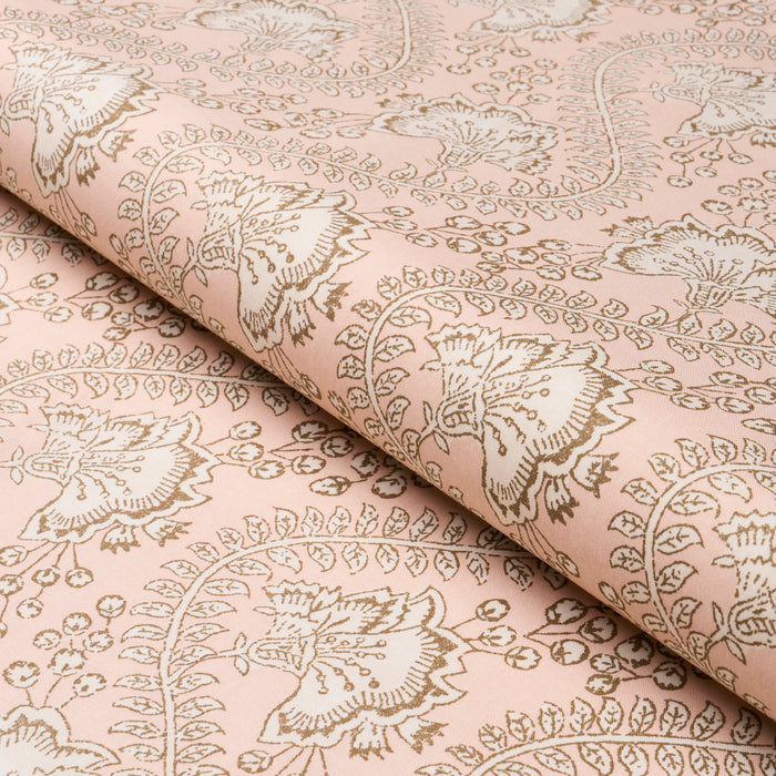 Schumacher Tombay Blush Fabric 181343