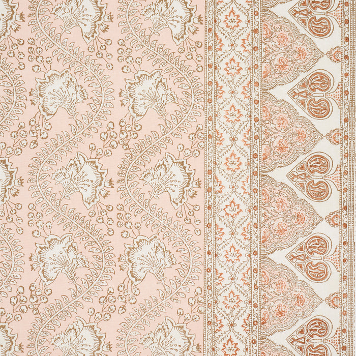 Schumacher Tombay Blush Fabric 181343