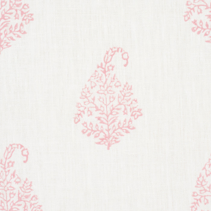 Schumacher Kerala Paisley Blush Fabric 181353