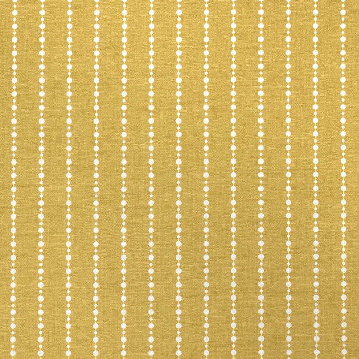 Schumacher Beaded Stripe Straw Fabric 181431