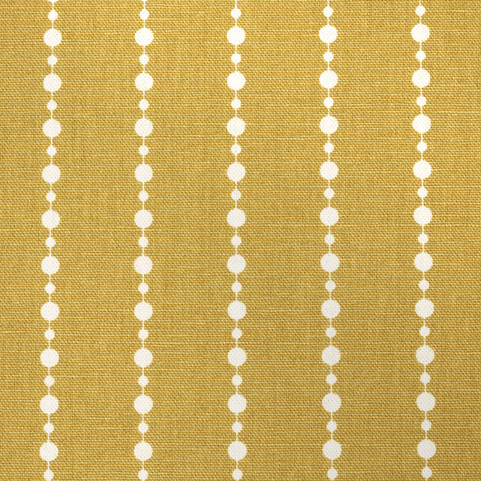 Schumacher Beaded Stripe Straw Fabric 181431