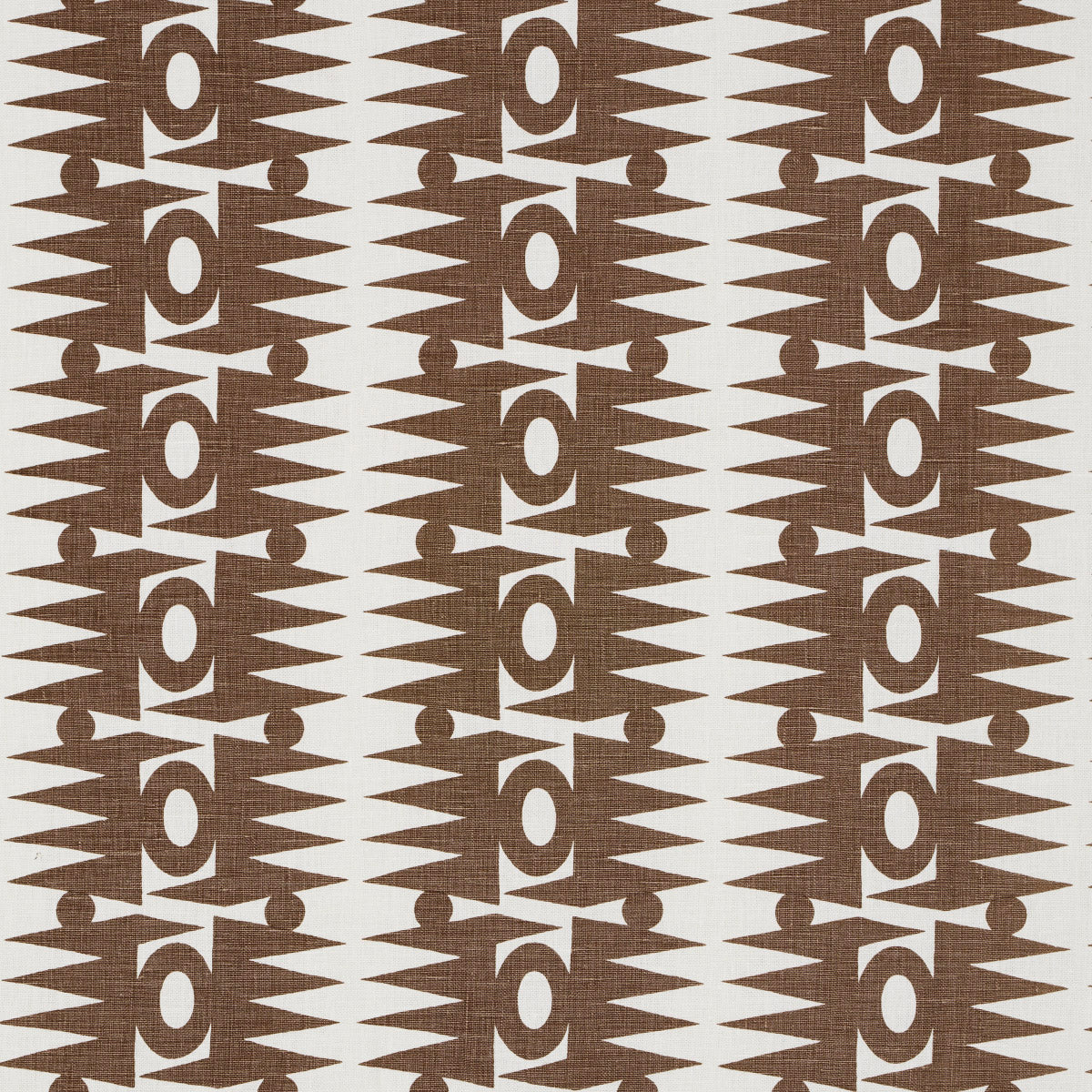 Schumacher Ra Brown Fabric Sample 181522